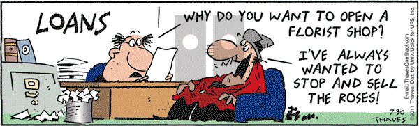 Frank and Ernest on Saturday July 30, 2011 Comic Strip