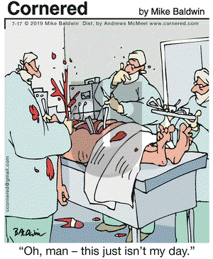 Cornered on Wednesday July 17, 2019 Comic Strip