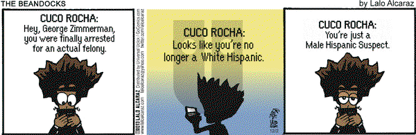 La Cucaracha on Monday December 2, 2013 Comic Strip