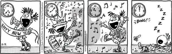 Heart of the City on Monday December 31, 2018 Comic Strip