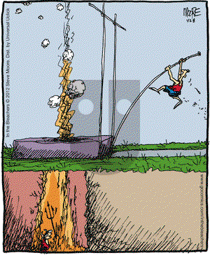 In the Bleachers on Saturday January 28, 2012 Comic Strip