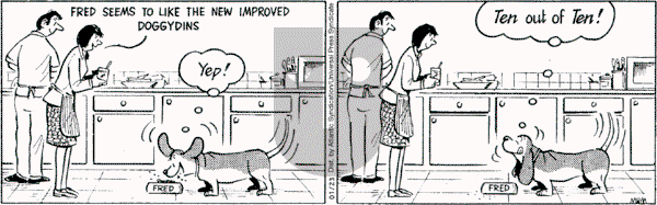 Fred Basset on Tuesday January 23, 2007 Comic Strip