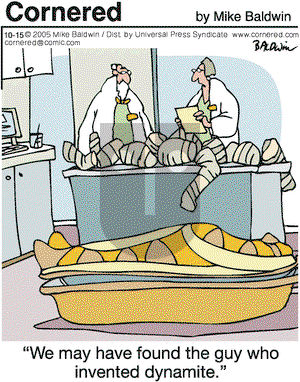 Cornered on Saturday October 15, 2005 Comic Strip