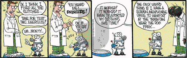 Monty on Monday March 5, 2018 Comic Strip
