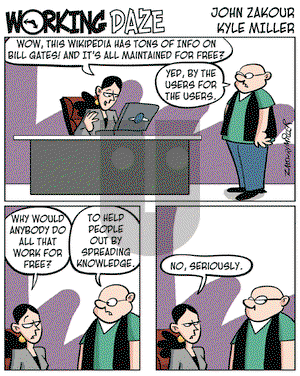 Working Daze on Friday July 7, 2006 Comic Strip