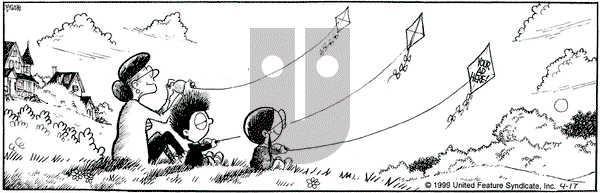 Grand Avenue on Saturday April 17, 1999 Comic Strip