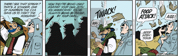 Doonesbury on Tuesday November 6, 2001 Comic Strip