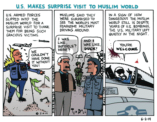 Ted Rall on Monday June 2, 2014 Comic Strip