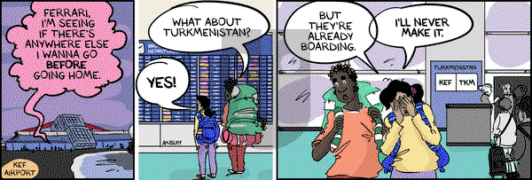 Globetrotter on Thursday May 15, 2025 Comic Strip