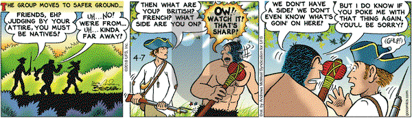 Alley Oop on Saturday April 7, 2018 Comic Strip