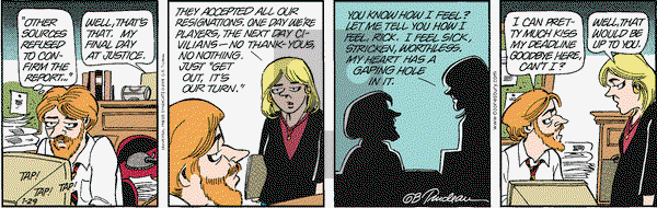 Doonesbury - Monday January 29, 2001 Comic Strip