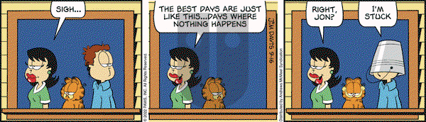 Garfield - Friday September 16, 2022 Comic Strip