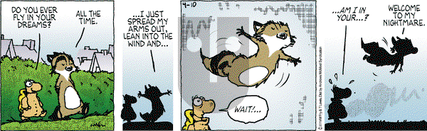 Over the Hedge on Wednesday April 10, 2019 Comic Strip