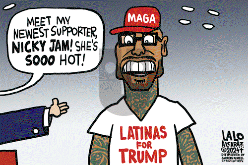 Lalo Alcaraz on Tuesday September 17, 2024 Comic Strip