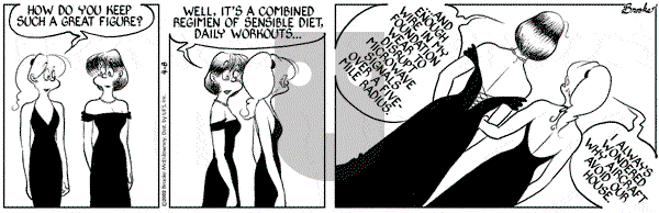 9 Chickweed Lane on Monday April 8, 2002 Comic Strip