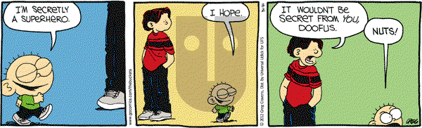 The Buckets on Friday March 2, 2012 Comic Strip