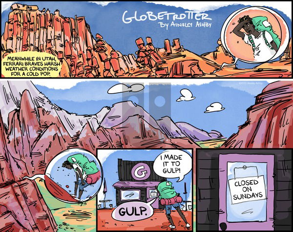 Globetrotter on Sunday July 20, 2025 Comic Strip