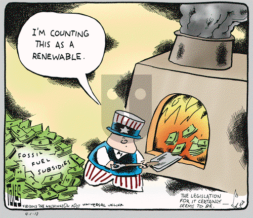 Tom Toles on Monday April 1, 2013 Comic Strip