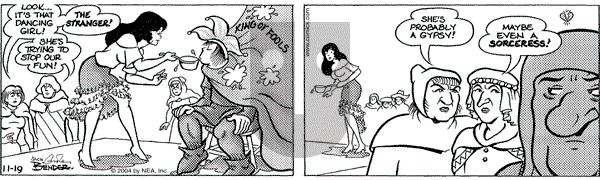 Alley Oop on Friday November 19, 2004 Comic Strip