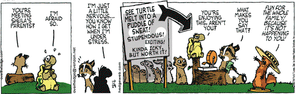 Over the Hedge on Monday October 29, 2007 Comic Strip