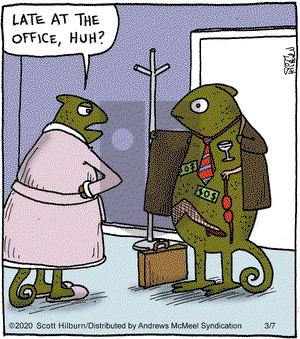 The Argyle Sweater on Saturday March 7, 2020 Comic Strip