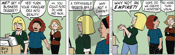 Luann on Wednesday March 27, 2019 Comic Strip