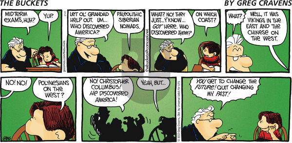The Buckets on Sunday December 16, 2012 Comic Strip