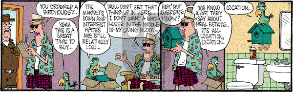 Monty on Saturday August 1, 2009 Comic Strip
