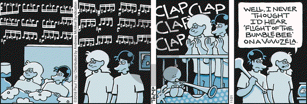 Thatababy on Wednesday November 21, 2018 Comic Strip