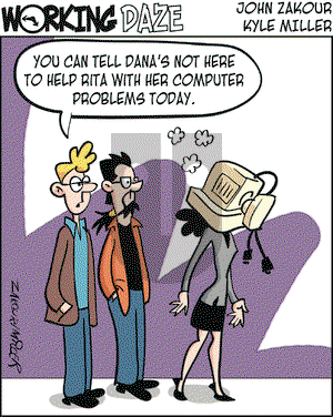 Working Daze on Friday June 1, 2007 Comic Strip