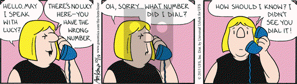 The Born Loser on Saturday October 19, 2013 Comic Strip