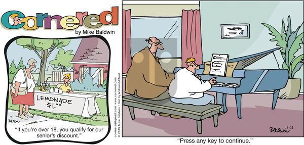 Cornered on Sunday June 23, 2019 Comic Strip