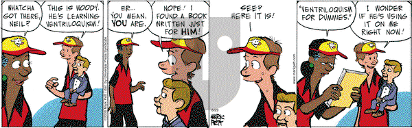 Lucky Cow on Tuesday August 29, 2006 Comic Strip