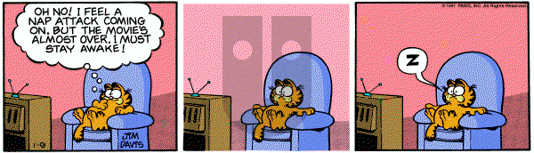 Garfield on Friday January 9, 1981 Comic Strip