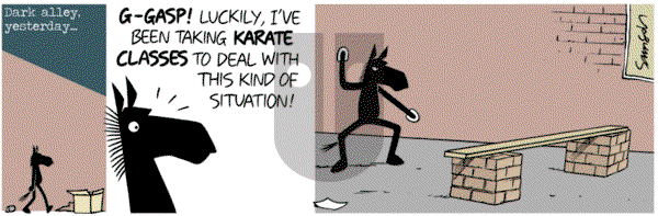 Dark Side of the Horse on Tuesday October 1, 2019 Comic Strip