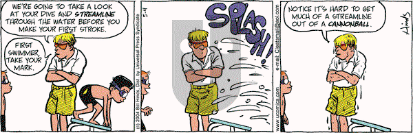 Cleats on Tuesday May 4, 2004 Comic Strip
