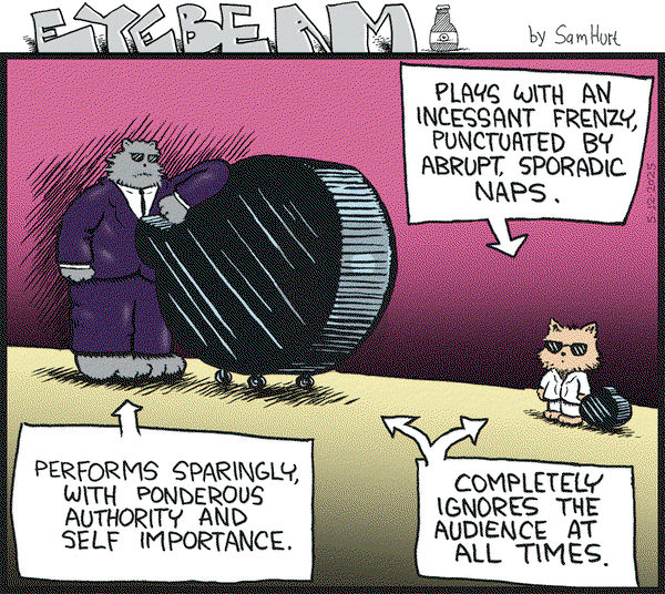 Eyebeam on Monday May 12, 2025 Comic Strip