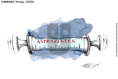 ViewsAmerica on Tuesday April 6, 2021 Comic Strip