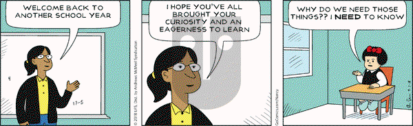 Nancy - Friday September 7, 2018 Comic Strip