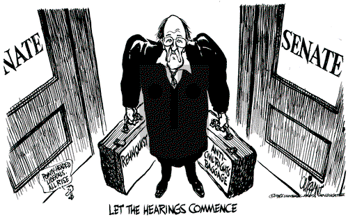 Pat Oliphant on Monday July 28, 1986 Comic Strip