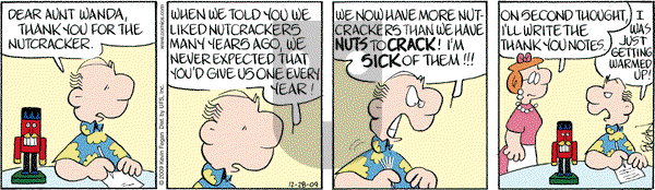 Drabble on Monday December 28, 2009 Comic Strip