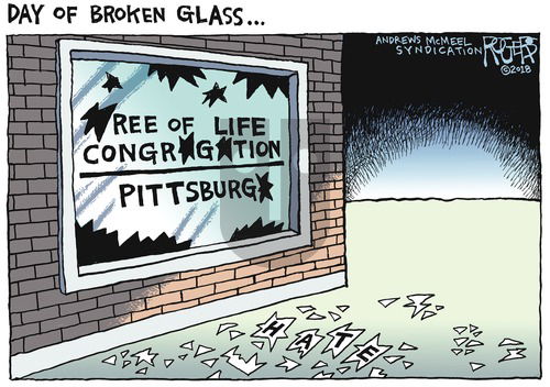 Rob Rogers on Sunday October 28, 2018 Comic Strip