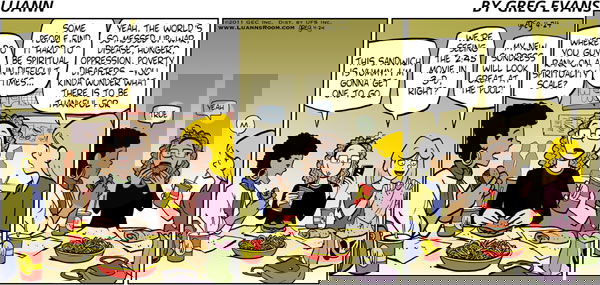 Luann on Sunday April 24, 2011 Comic Strip