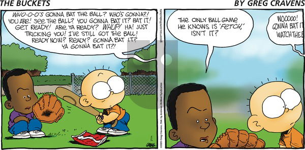 The Buckets on Sunday August 16, 2020 Comic Strip