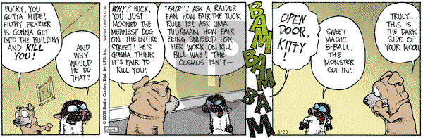 Get Fuzzy on Thursday March 23, 2006 Comic Strip