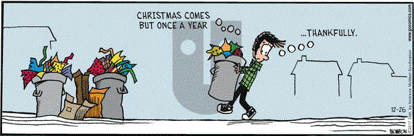 Grand Avenue on Tuesday December 26, 2017 Comic Strip