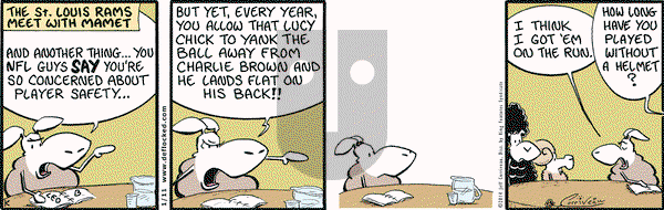 DeFlocked on Saturday January 11, 2014 Comic Strip