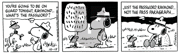 Peanuts on Saturday October 15, 1988 Comic Strip
