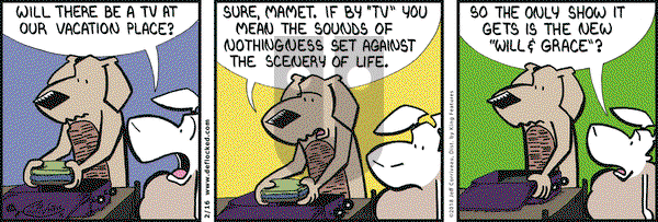 DeFlocked on Friday February 16, 2018 Comic Strip