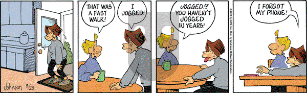 Arlo and Janis on Wednesday March 28, 2018 Comic Strip